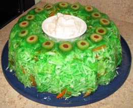 Cabbage Lime JELLO Salad