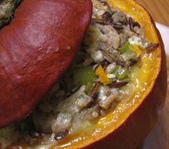 Pumpkin wild rice