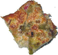 Rhubarb cake