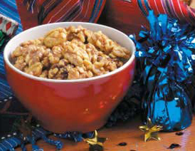 Sugared Curry Walnuts