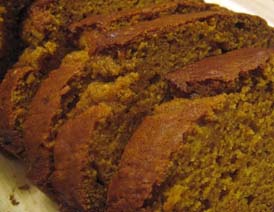 pumpkin bread